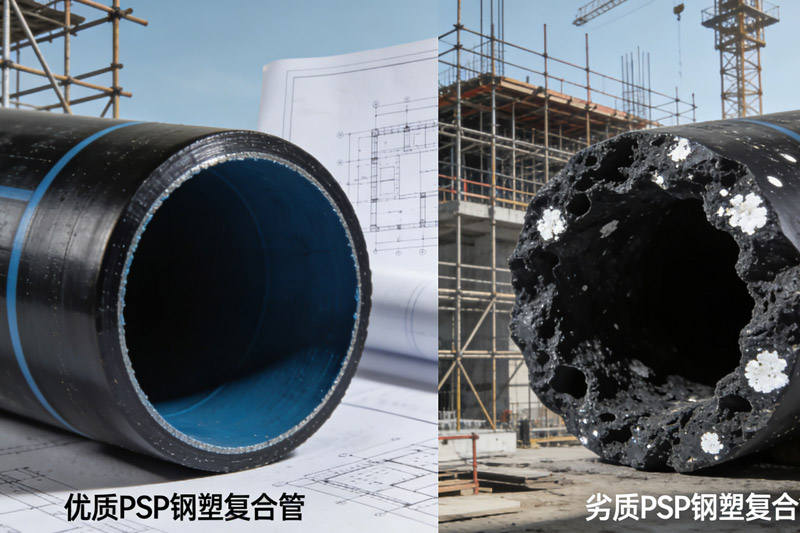 psp鋼塑復合管優劣之分